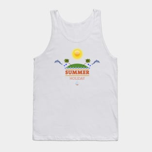 Vacations Holidays Summer Sea Beach Travel Coast Tank Top